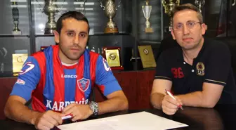 Karabükspor'da Birol Hikmet ve Erdem Özgenç Sözleşme Yeniledi