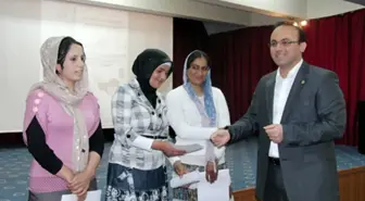 Okuma-Yazma Kursunu Tamamlayanlara Sertifika Verildi