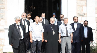 Başpiskopos Ateşyan, Sivrihisar'daki Ermeni Kilisesisini Ziyaret Etti