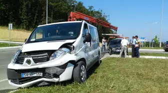 Sakarya'da Trafik Kazası: 1 Yaralı