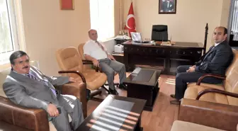 Vali Çakacak Sivaslı Kaymakamı ile Tatar ve Selçikler Belediyesini Ziyaret Etti