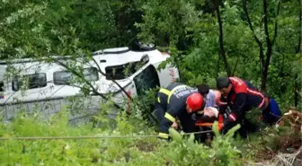 Zonguldak'ta 2 Kazada 20 Kişi Yaralandı