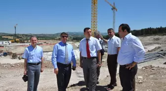 Soma 300 Yataklı Devlet Hastahanesi Temel Atma Aşamasında