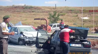 Kırıkkale'de Trafik Kazası: 1 Ölü, 3 Yaralı