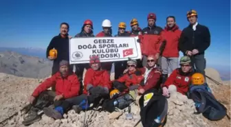 GEDOSK, Niğde-Aladağlarda 3 Zirveye Birden Çıktı