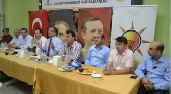 Yalçın Mahalle Başkanlarıyla Buluştu