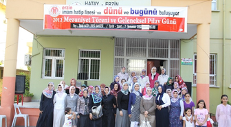 Erzin İmam Hatip Lisesi'nde 'Pilav Günü' Coşkusu