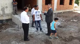 Güroymak Kaymakamı Yılmaz Okul İnşaatlarını İnceledi