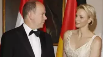 Monako Prensi 2.albert ve Prenses Charlene Berlin'de
