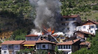 Ateşle Oynayan Çocuk Yangın Çıkardı