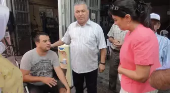 Edremit'te Biraraya Gelen Sanayi Sitesi Esnafı Hayır Düzenledi