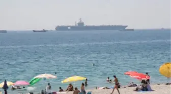 ABD Uçak Gemisi Uss Abraham Lincoln, Antalya'da