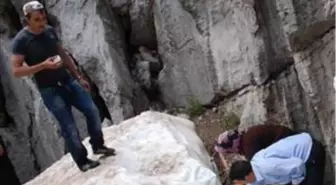 Akseki'de Kar Serinliği