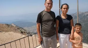 Bin 970 Metreden Alev Gözlüyor