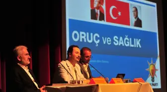 Oruç Ve Sağlık Konferansı İle Vatandaşlar Bilgilendirildi