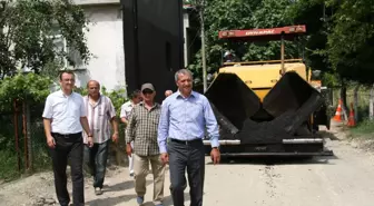 Adapazarı'nda Asfalt Çalışmaları