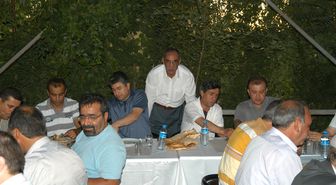 Ergani Ziraat Odası'ndan Veda Yemeği