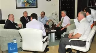 Gürcü Rektör'den Omü'ye Ziyaret