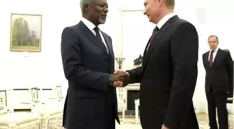 Rusya Devlet Başkanı Putin, Kofi Annan ile Görüştü