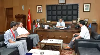 Başarılı Öğrenci Belediye'yi Ziyaret Etti