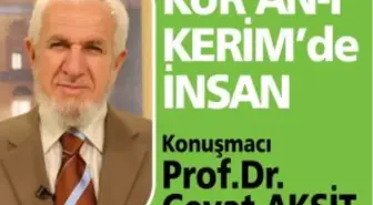 Kent Konseyi'nde 'Kuran-ı Kerim'de İnsan' Konferansı