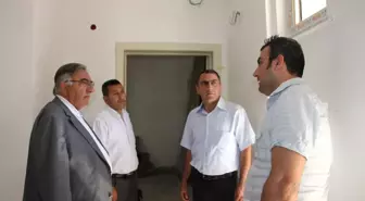 Başkan Ziyrek Yurt Binası İnşaatında İncelemelerde Bulundu