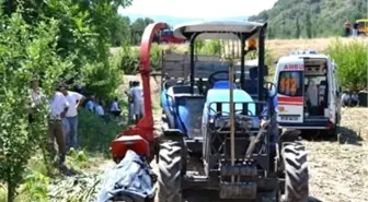 Mısır Silaj Makinesine İki Kolunu Kaptıran İşçi Öldü