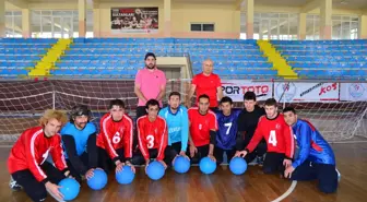 Goalball Milli Takımı Erzurum'da Londra'ya Bileniyor