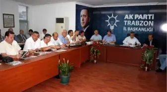 AK Parti'de Toplantı Zamanı