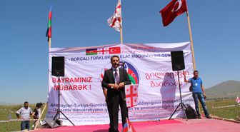 Borcalı'da 3 Ülke Türkü Bir Araya Geldi