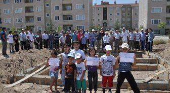 TOKİ Konutları Sakinlerinin Hobi Bahçesi Kavgası