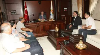 Atıcı ve Ekibinden Aldırmaz'a Ziyaret