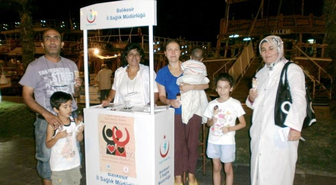 Ayvalık'ta Organ Bağışı Standı'na Vatandaş İlgi Göstermedi