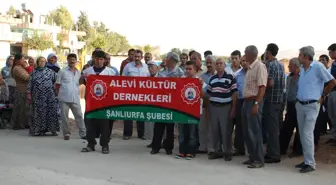 Aleviler Sürgü'deki Olayları Protesto Etti