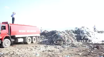 Keşan Çöplüğü'ndeki Yangın Kısa Sürede Söndürüldü