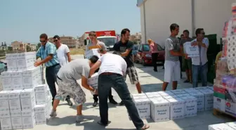 Didim Rotaract Kulübünden 145 Aileye Gıda Yardımı