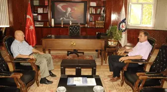 Sgk İl Müdürü Yılmaz'dan Belediye Başkanı Uğurlu'ya Veda Ziyareti