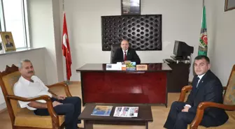 Vali Amir Çiçek, Ziraat Odası Başkanlığ'nı Ziyaret Etti