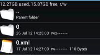 Android'de saklanan işlev