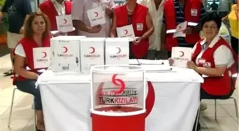 Kızılay'a 15 Günde Bin 600 Gıda Paket Yardımı Yapıldı