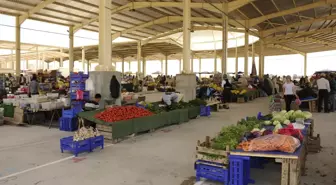 Kapalı Pazar Yerine Halkın İlgisi Yoğun