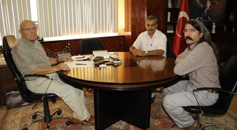 Kmü Rektör Adayı Taşgın'dan Başkan Uğurlu'yu Ziyaret