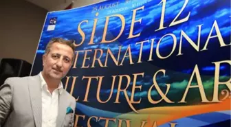 Festivalin Basın toplantısı Side'de