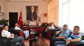 Amasya Milletvekilinden Belediyeye Ziyaret