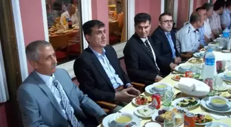 Kırıkkale İstihbarat Şube Müdürü Kamil Akyıl İçin Veda Yemeği