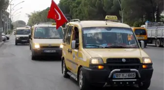 Belek'teki 465 Taksi Kontak Kapattı