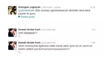 Demet Akalın'dan Şok Tweet!