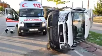 Dubalardan Kaçan Araç Takla Attı: 3 Yaralı