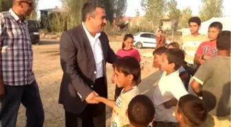 AK Parti'den Van'a Sığınan Suriyeli Mültecilere Yardım Eli