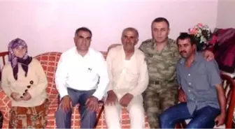 Alay Komutanı Yılmaz'dan Şehit Ailesine Ziyaret